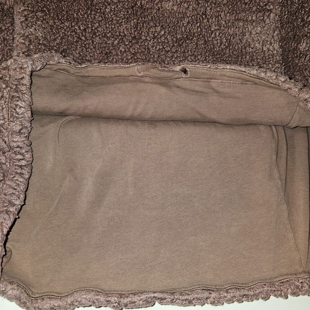Lululemon Warmth Restore Sherpa Long Pullover Funnel Neck Sweater Smokey Topaz 6 - Picture 14 of 15